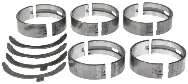 Clevite Cummins L10 M11 Series Eng From S/N 34853316 Tab Design On Lower T/W Main Bearing Set MS2319A MS2319A User 1