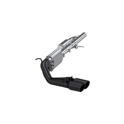 MBRP 09+ Chevrolet Silverado 1500 3in Cat Back Pre-Axle Dual Outlet w/ 4in S5081BLK Photo - Primary
