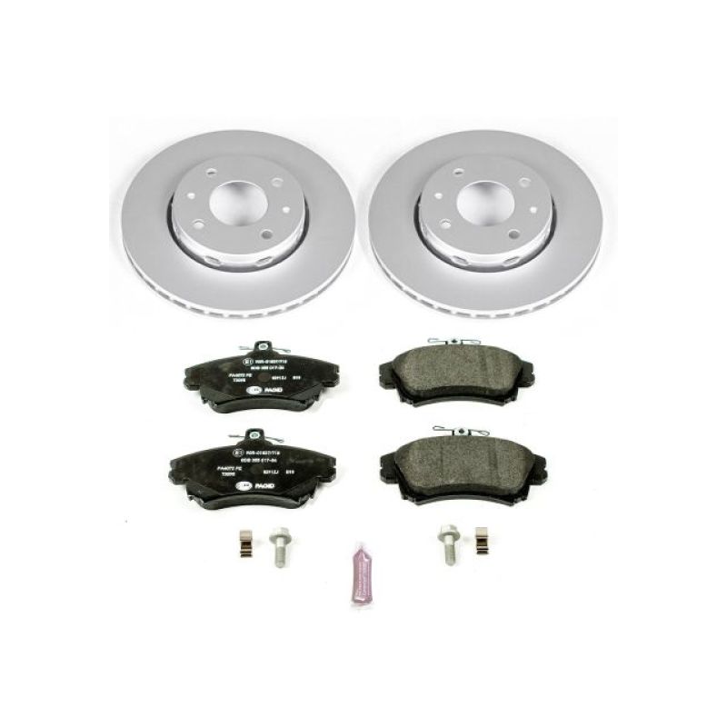 PowerStop Power Stop 00-04 Volvo S40 Front Euro-Stop Brake Kit ESK911 ESK911 Photo - Primary