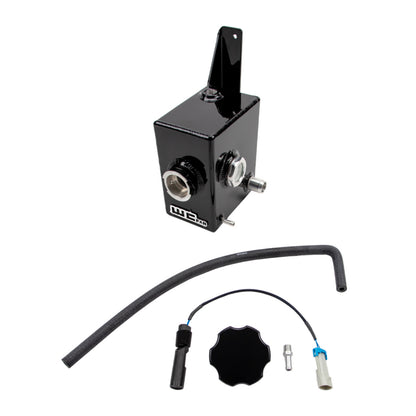 Wehrli 17-19 Chevrolet L5P Duramax Twin Turbo Style Coolant Tank Kit - Gloss Black WCF100710-GB WCF100710-GB Photo - Primary