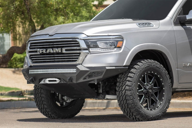 Addictive Desert Designs  19 Ram 1500 Stealth Fighter Front Bumper F551422770103 Photo - Mounted