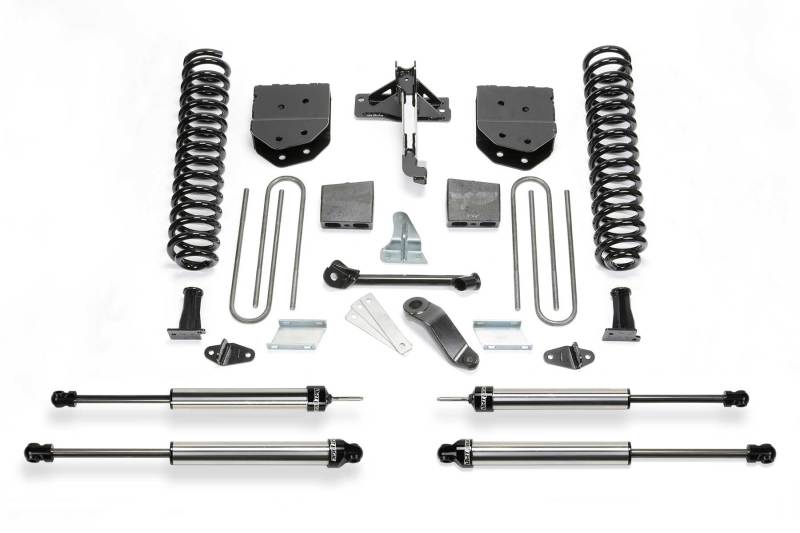 Fabtech 11-13 Ford F450/550 4WD 10 Lug 6in Basic System w/DL Shocks K2155DL K2155DL Photo - Primary