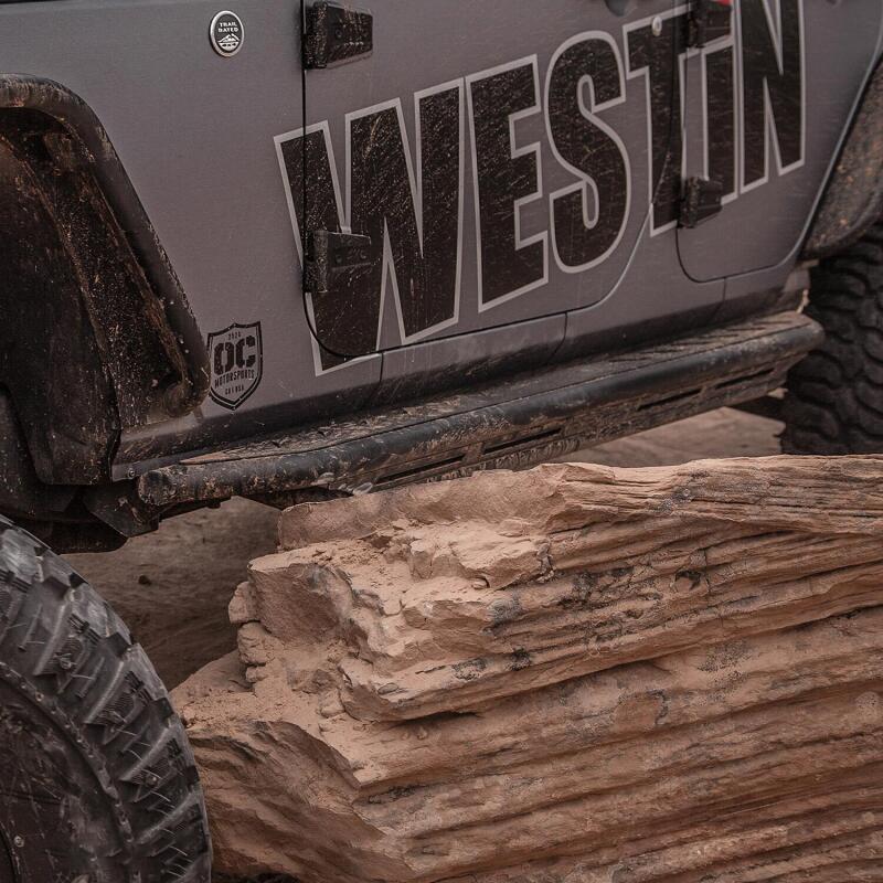 Westin Triple Tube Rock Rail Steps 42-6015 Photo - Mounted