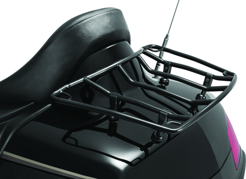 Kuryakyn Trunk Luggage Rack Adjustable Gloss Black 7149 7149 User 1