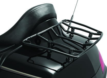 Kuryakyn Trunk Luggage Rack Adjustable Gloss Black 7149 7149 User 1