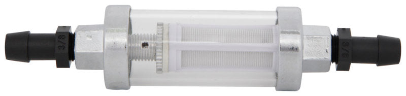 Spectre Premium Clearview Fuel Filter (Incl. 1/4in. / 5/16in. / 3/8in. Barb Fittings) 6932 6932 Photo - out of package