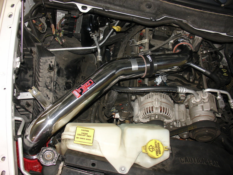 Injen 03-08 Dodge Ram 5.7L V8 Hemil Polished Power-Flow Air Intake System PF8052P PF8052P Photo - Mounted
