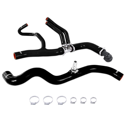 Mishimoto 17-19 Ford Raptor 3.5L EcoBoost Black Silicone Coolant Hose Kit MMHOSE-F35T-17BK MMHOSE-F35T-17BK Photo - Primary