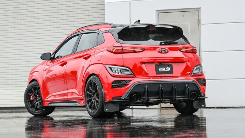 Borla 22-23 Hyundai Kona N 2.0L 4 CYL. Turbo AT/MT ATAK Catback Exhaust Black Chrome 140926BC 140926BC User 1