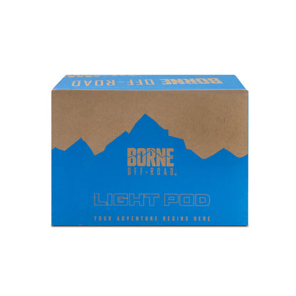 Borne Off-Road 21+ Bronco Light Pods 4pc Ditch 3x3 Flood Upfit BNLT-BR-21-DT4FU BNLT-BR-21-DT4FU Photo - Primary