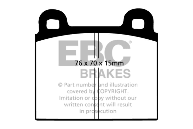 EBC Disc Brake Pad Set DP3103C Photo - Primary