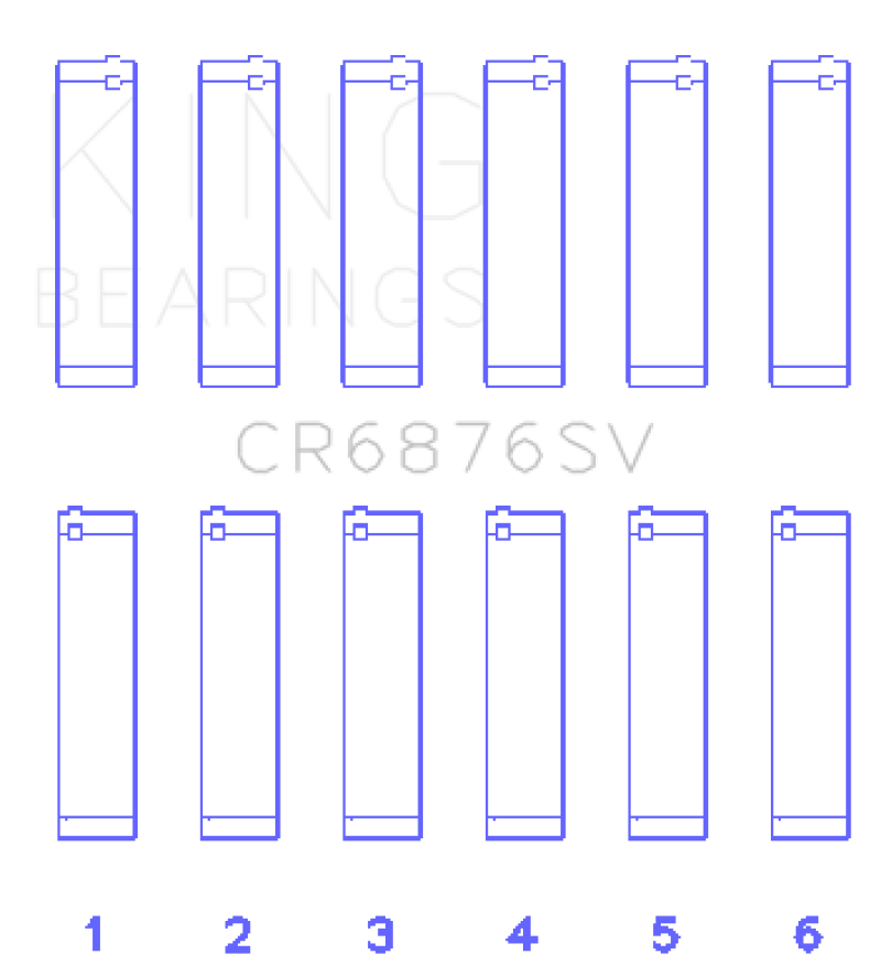 King Engine Bearings KING Rod Bearings Engine Components Bearings main image