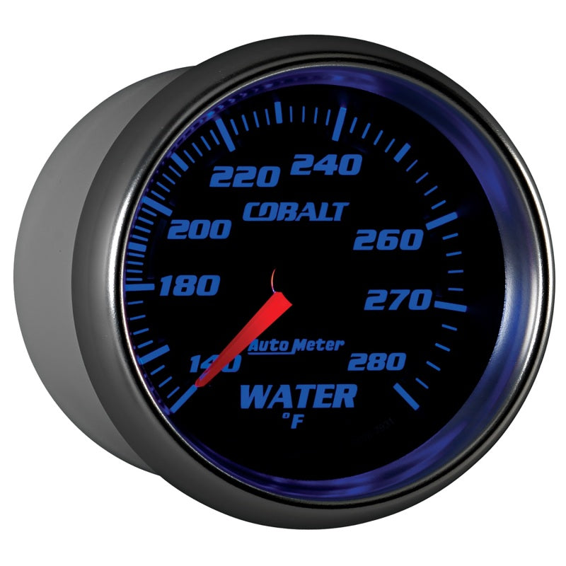 Autometer Cobalt 66.7mm 140-280 degree F. Water Temprature  Gauge 7931 7931 User 6