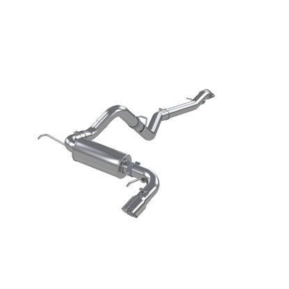 MBRP 21-   Ford Bronco 2.3/ 2.7L Cat Back Exhaust MBRS5235AL S5235AL Photo - Primary