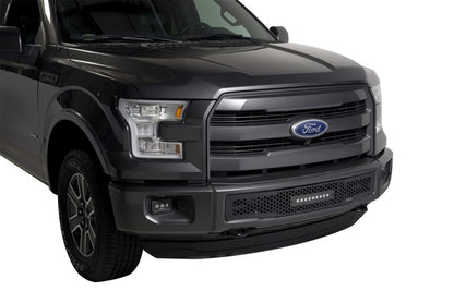 Putco 2015-2017, Ford F150 - Stainless Steel Black Punch Design w/ 10" 88160L Photo - Mounted