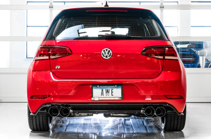 AWE Tuning Volkswagen Golf R MK7 SwitchPath Exhaust w/Diamond Black Tips 102mm 3025-43068 3025-43068 Photo - Mounted