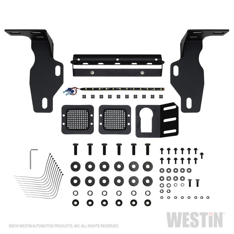 Westin Outlaw Rear Bumper 58-81055 Photo - Unmounted
