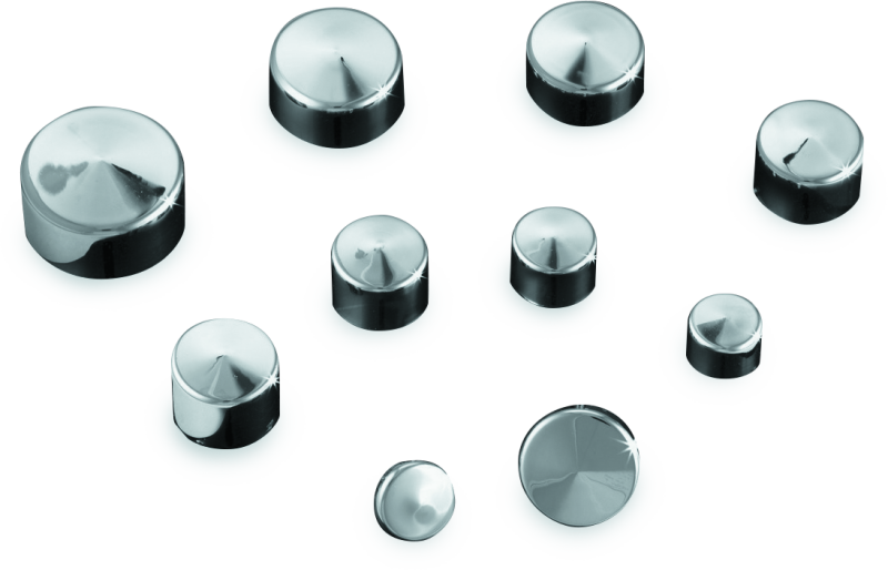 Kuryakyn Kool Kaps 3/16in Socket Head Chrome 2440 2440 Photo - Primary