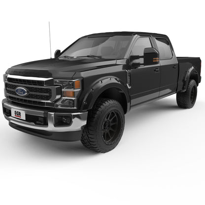 EGR 2017 Ford Super Duty Bolt-On Look Color Match Fender Flares - Set - Shadow Black 793914-G1 793914-G1 Photo - Primary