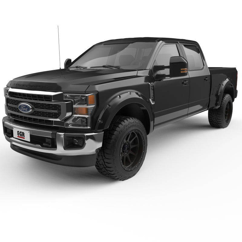 EGR 2017 Ford Super Duty Bolt-On Look Color Match Fender Flares - Set - Shadow Black 793914-G1 793914-G1 Photo - Primary