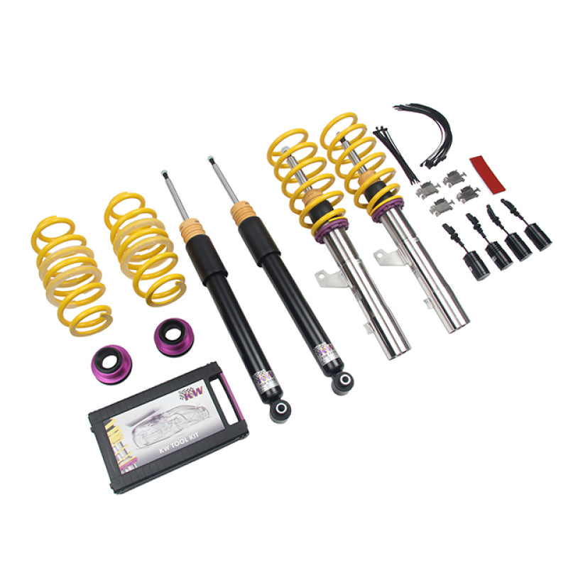 KW Coilover Kit V1 15+ Volkswagen Golf GTI / GTI R VII w/ DCC 1028000R 1028000R Photo - Primary