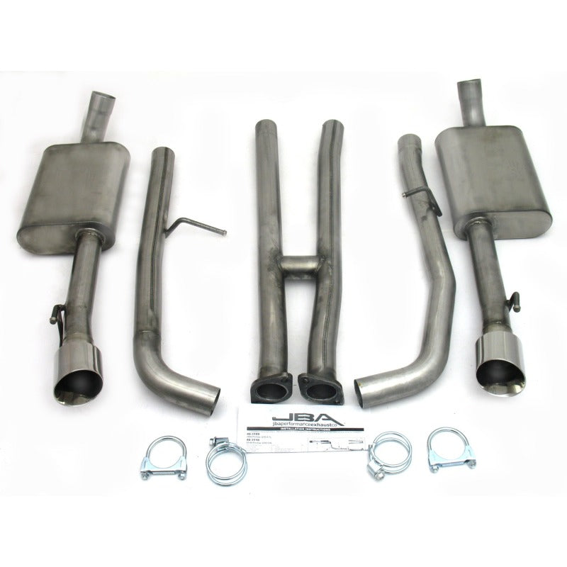 JBA 05-06 Pontiac GTO 6.0L 409SS Dual Rear Exit Cat-Back Exhaust 40-3110 40-3110 Photo - Primary