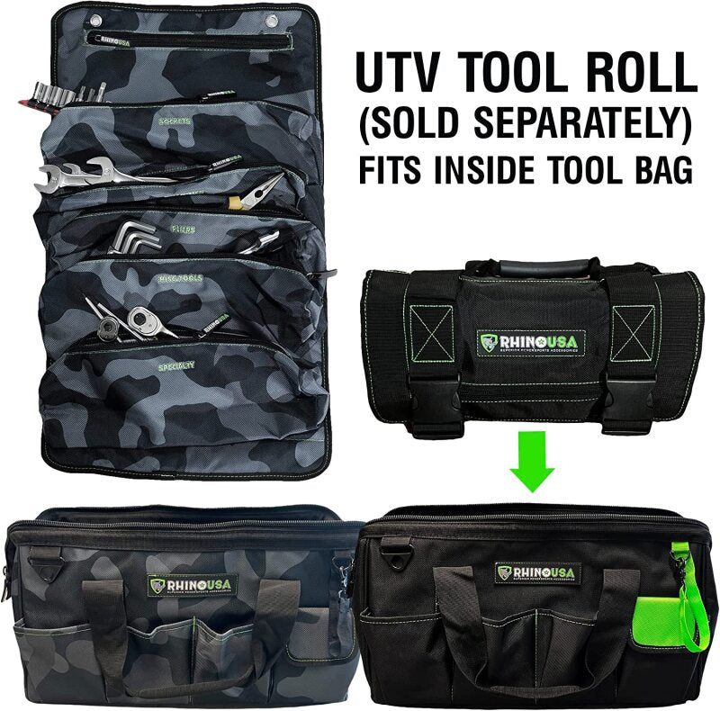 Rhino USA Heavy Duty Tool Bag (Black) RNO-TOOLBAG-BLK RNO-TOOLBAG-BLK User 3