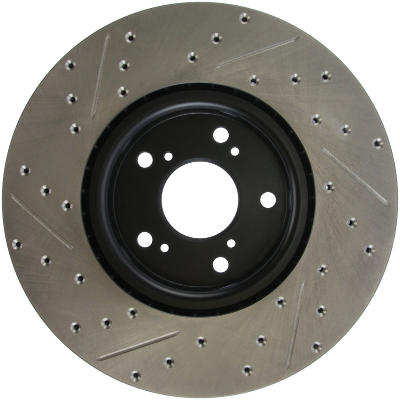 StopTech Sport Drilled/Slotted Brake Rotor; Front Left 127.40062L User 2