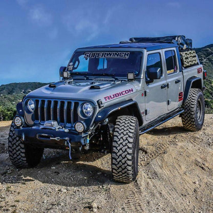 Westin 20-23 Jeep Gladiator Rock Slider - Textured Black 42-14165 42-14165 Photo - Mounted