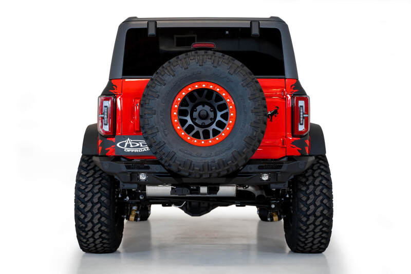 Addictive Desert Designs 21-22 Ford Bronco Stealth Fighter Rear Bumper R230081370103 R230081370103 Photo - Mounted