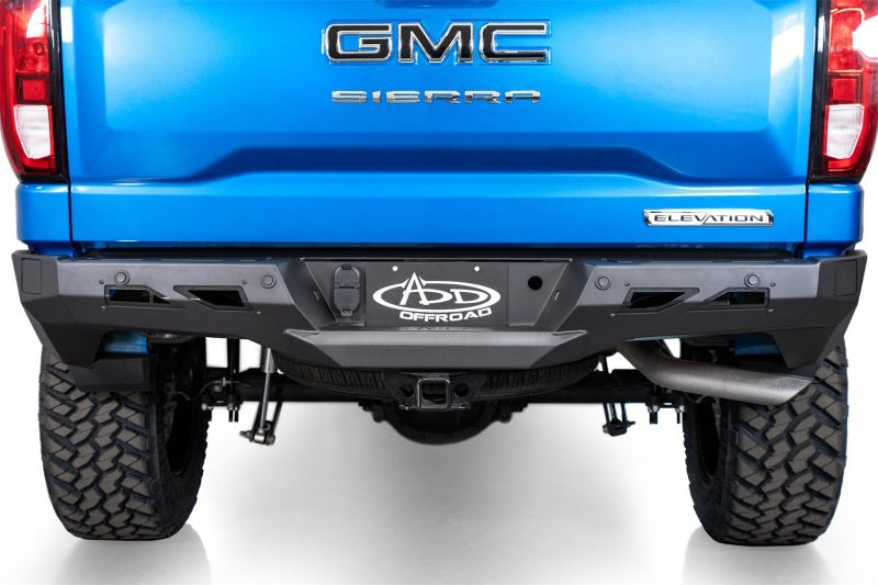 Addictive Desert Designs ADD 2020+ Chevy/GMC 1500 Black Label Rear Bumper R14020NA0103 R14020NA0103 Photo - Mounted