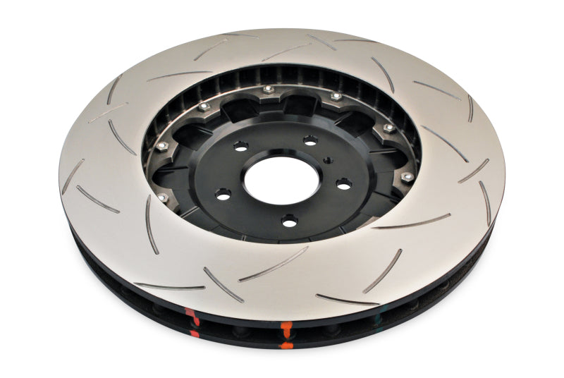 DBA 09-11 Nissan GTR R-35 Front Slotted 5000 Series 2 Piece Rotor Assembled w/ Black Hat 52320BLKS 52320BLKS Photo - out of package