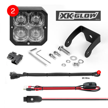 XKGLOW C3 Cube Spot Beam Rgb Kit XK065001-S-KIT XK065001-S-KIT User 1
