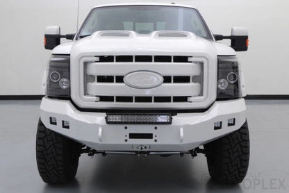 Road Armor 11-16 Ford F-250 Stealth Front Winch Bumper - Tex Blk 6114R0B 6114R0B Photo - Primary