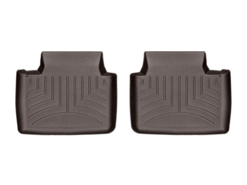 WeatherTech 2017+ Porsche Panamera Rear FloorLiner - Cocoa 4711802 4711802 Photo - Primary