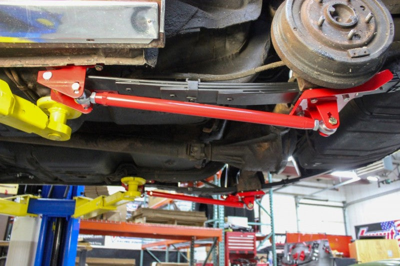 UMI Performance 70-81 GM F-Body Leaf Spring Traction Bars with Mounts 262824-R 262824-R Photo - Mounted