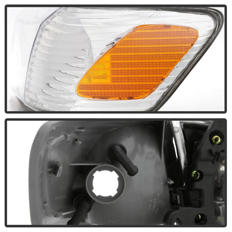 SPYDER xTune 00-01 Toyota Camry 4pc OEM Style Headlights w/Corner Lights - Chrome (HD-JH-TCAM00-SET-C) 9042812 9042812 Photo - Unmounted