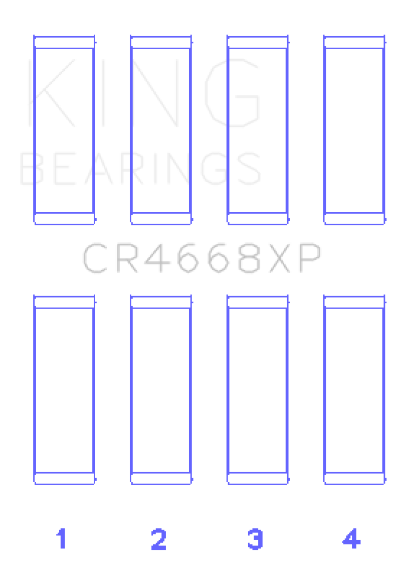 King Engine Bearings KING Rod Bearings Engine Components Bearings main image