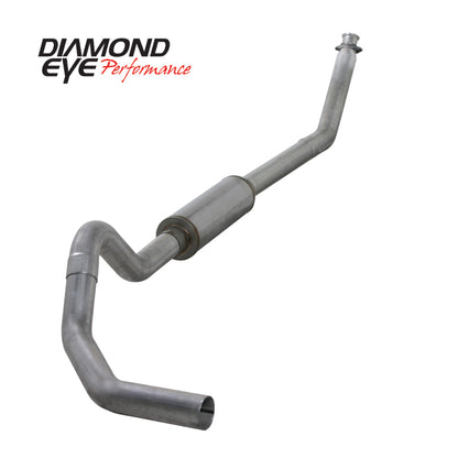 Diamond Eye Performance Diamond Eye KIT 4in TB SGL AL: 98.5-02 DODGE CUMMINS 5.9L K4212A K4212A Photo - Primary