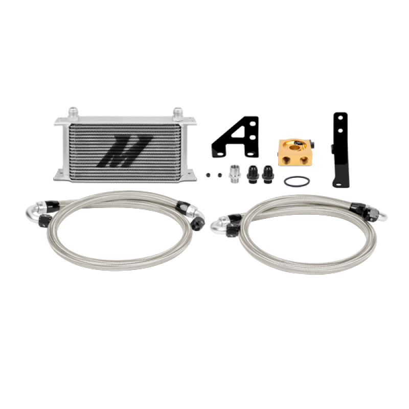 Mishimoto Oil Cooler Kit - SilverThermostatic 2015+ Subaru WRX STi MMOC-STI-15T Photo - Primary