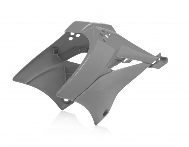 Acerbis 10+ Kawasaki KLX110/110L Radiator Shroud - Gray 2780560011 2780560011 Photo - Primary
