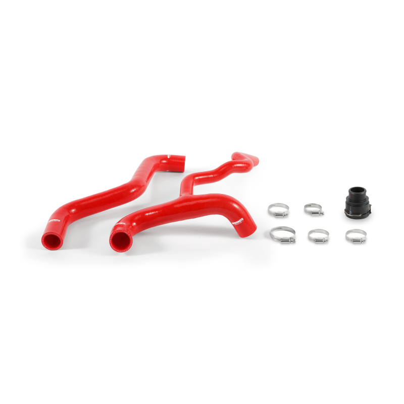 Mishimoto Silicone Radiator Hose Kit - Red - Fiat 500 Abarth/Turbo - 2012+ MMHOSE-500T-12RD Photo - Primary
