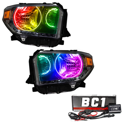 ORACLE Lighting Oracle 14-17 Toyota Tundra SMD HL - Dual Halo Kit - ColorSHIFT w/ BC1 Controller 7204-335 7204-335 Photo - Primary
