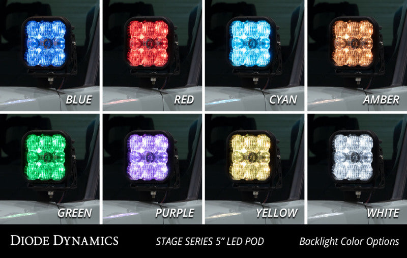 Diode Dynamics 2022 Toyota Tundra SS3 Sport Stage Series Ditch Light Kit - Yellow Combo DD7394 DD7394 User 6