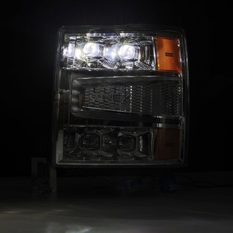 AlphaRex 04-15 Chevy 1500HD NOVA-Series LED Proj Headlights Chrome w/Activ Light/Seq Signal & SB DRL 880240 880240 User 4