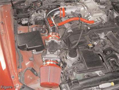 Injen 92-95 Lexus SC400 V6 4.0L Black IS Short Ram Cold Air Intake IS2085BLK IS2085BLK Photo - Mounted