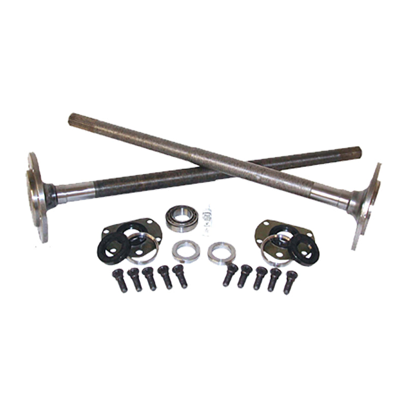 Yukon Gear & Axle Yukon Gear One Piece Axles For 76-79 Model 20 CJ7 Quadratrack w/ Bearings and 29 Splines / Kit YCJQ YCJQ Photo - Primary