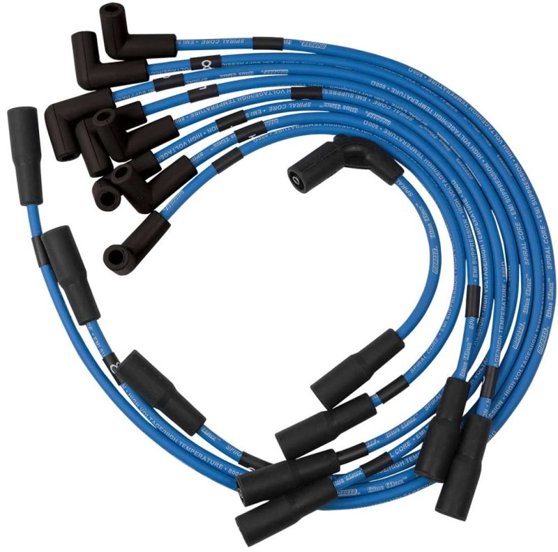 Moroso Custom Ignition Wire Set - Blue Max - Spiral Core 72527 72527 User 1