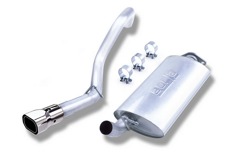 Borla 00-06 Jeep Wrangler Sport/SE/X/Rubicon Sahara 2.5L/4cyl 4.0L/6cyl SS Catback Exhaust 14924 14924 Photo - Primary