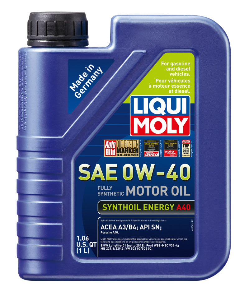 LIQUI MOLY LQM Motor Oil - Synthoil A40 Oils & Oil Filters Motor Oils main image